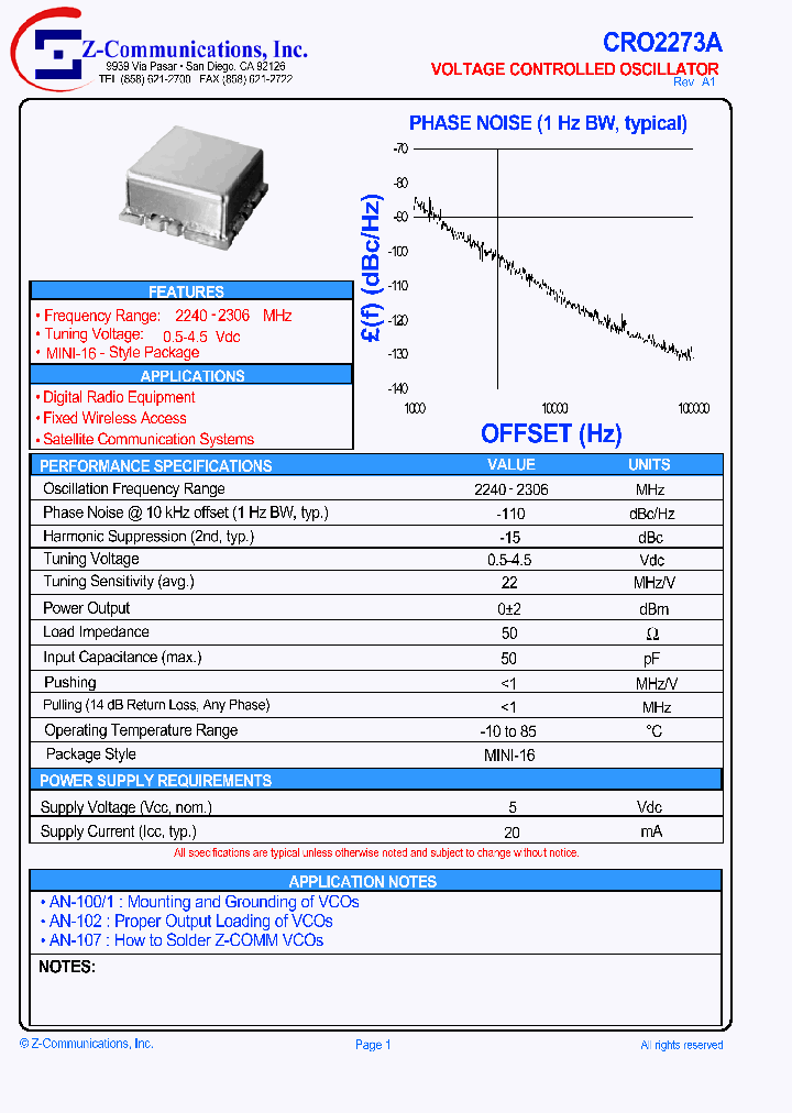 CRO2273A_1228406.PDF Datasheet