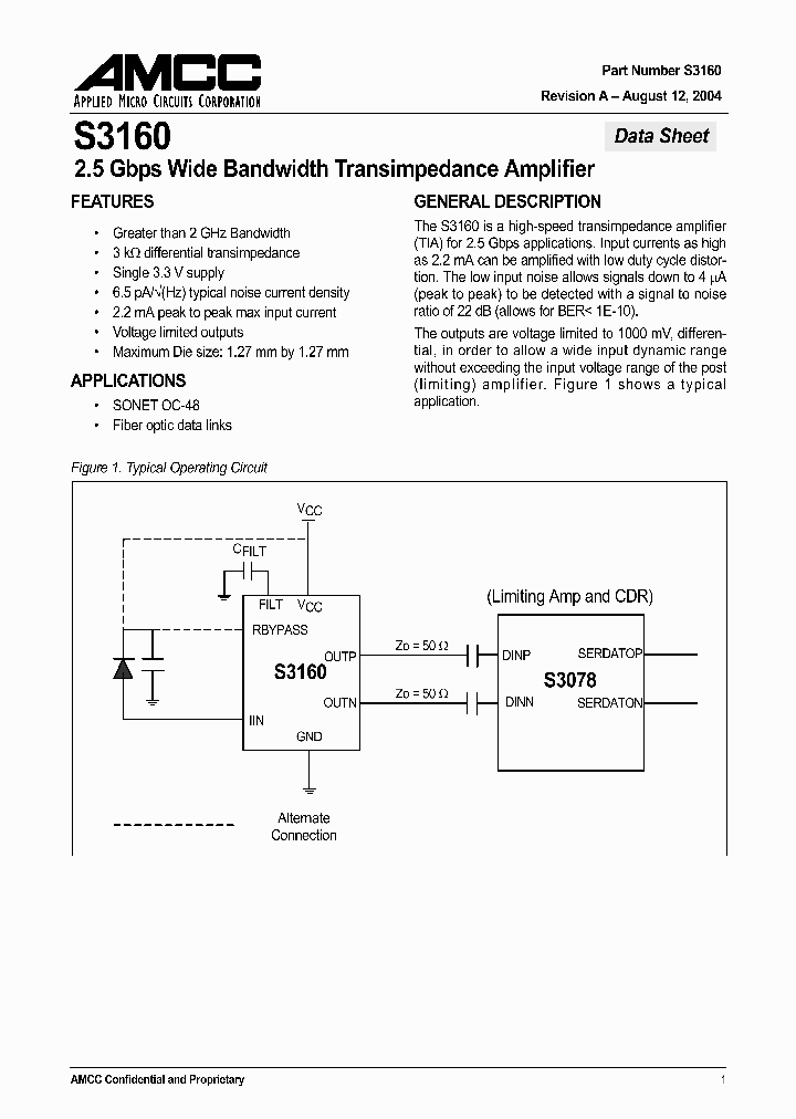 CS3160_1103758.PDF Datasheet