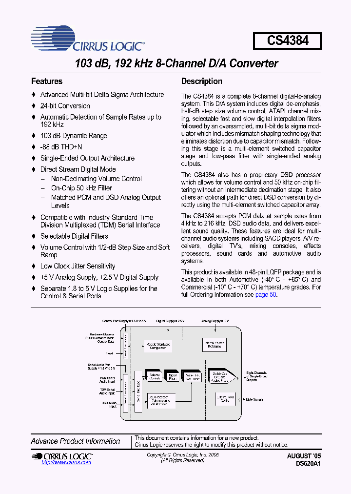 CS4384_1125951.PDF Datasheet