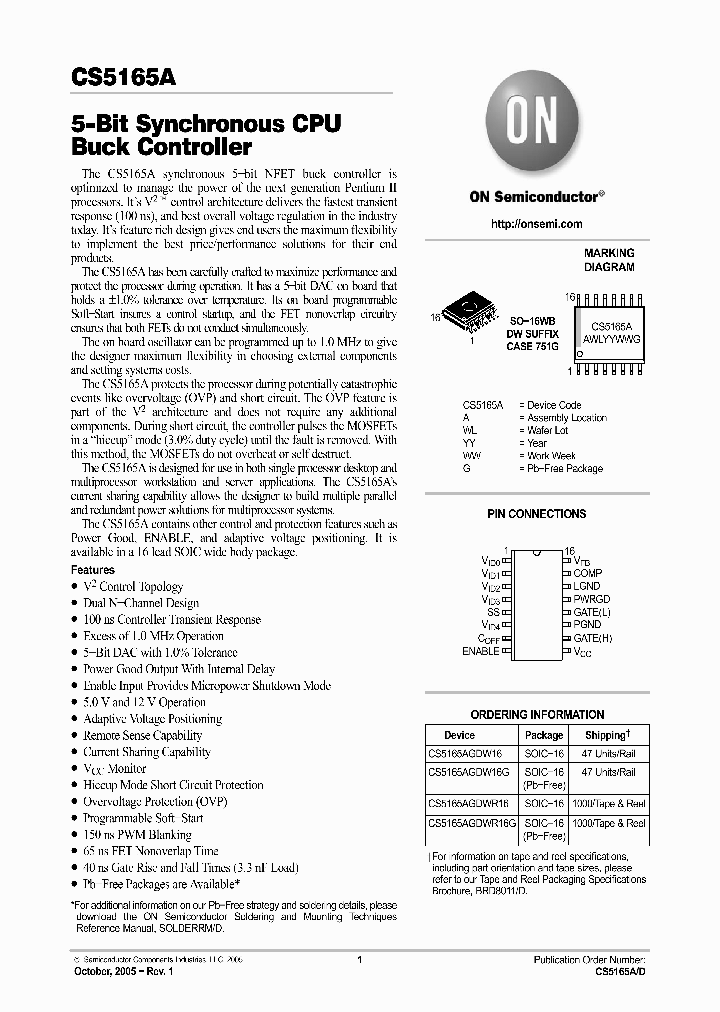 CS5165AGDWR16_1108102.PDF Datasheet