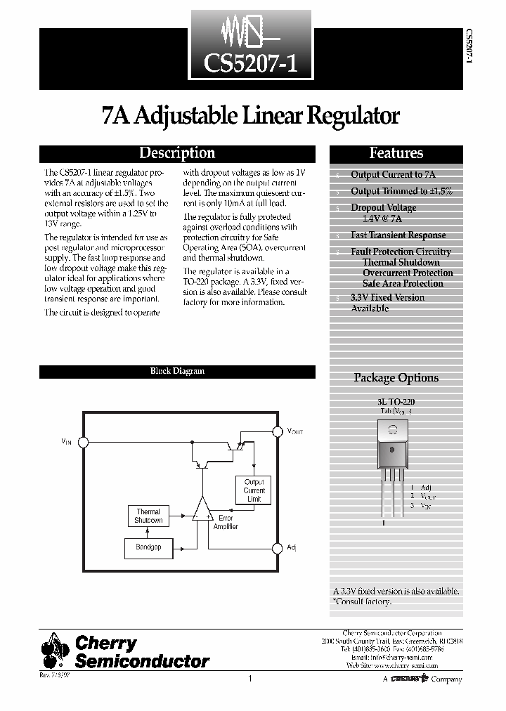 CS5207-1GT3_740193.PDF Datasheet