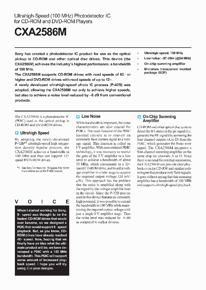 CXA2586_1229708.PDF Datasheet