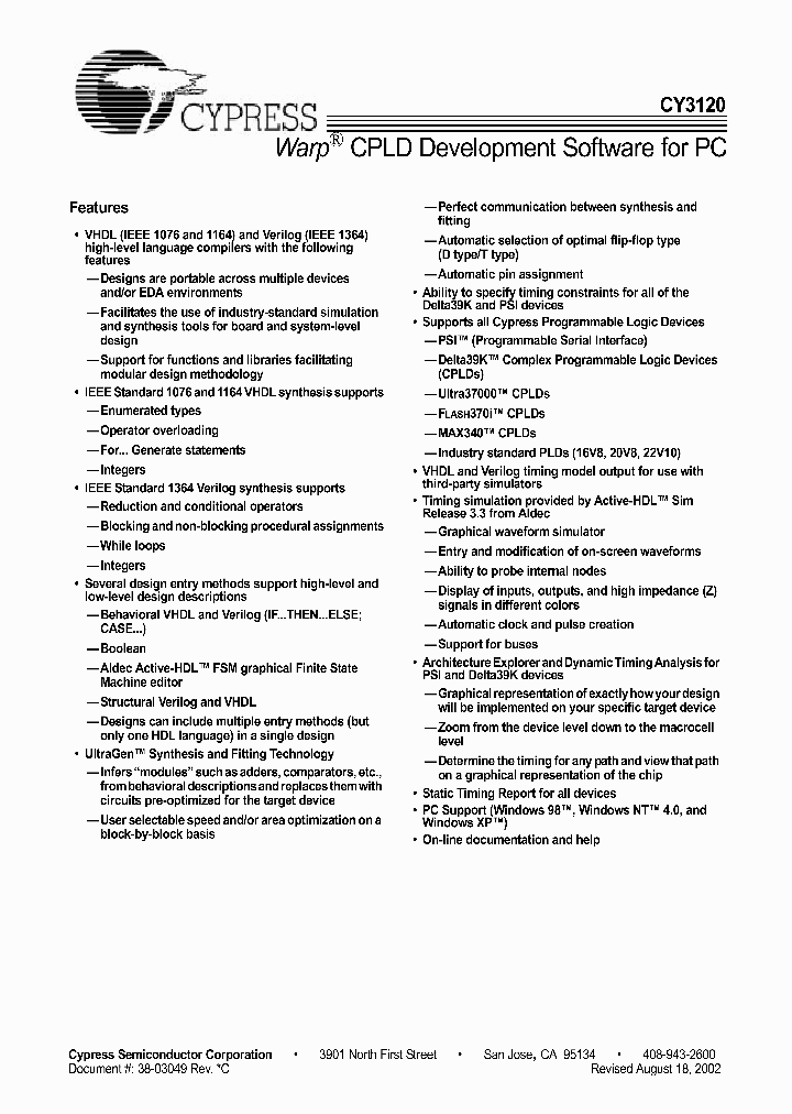 CY3120_1093754.PDF Datasheet