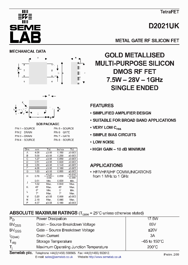 D2021UK_1231005.PDF Datasheet