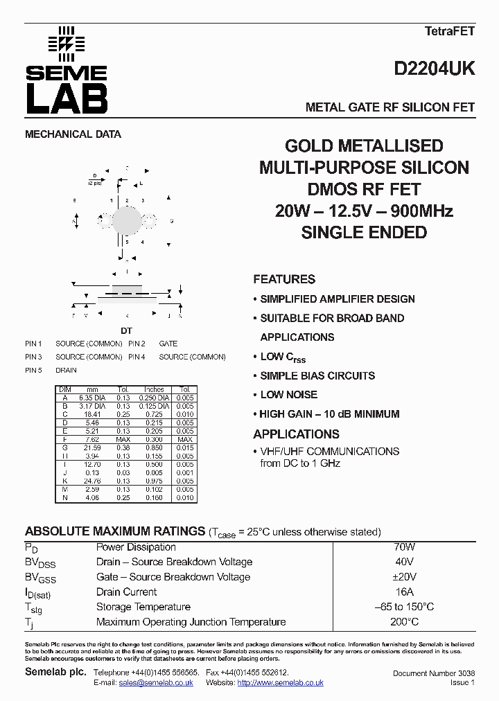 D2204UK_1231029.PDF Datasheet