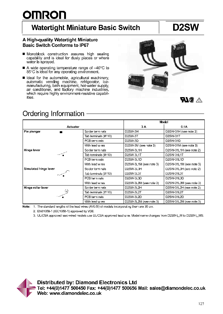 D2SW-3T_1231116.PDF Datasheet