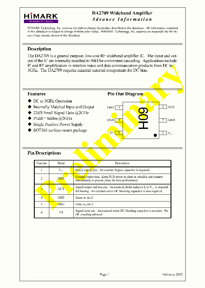 DA2709_1231375.PDF Datasheet