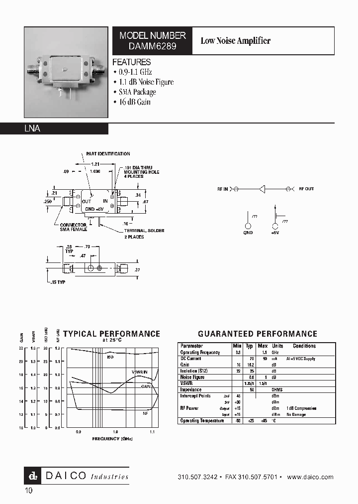 DAMM6289_1231580.PDF Datasheet