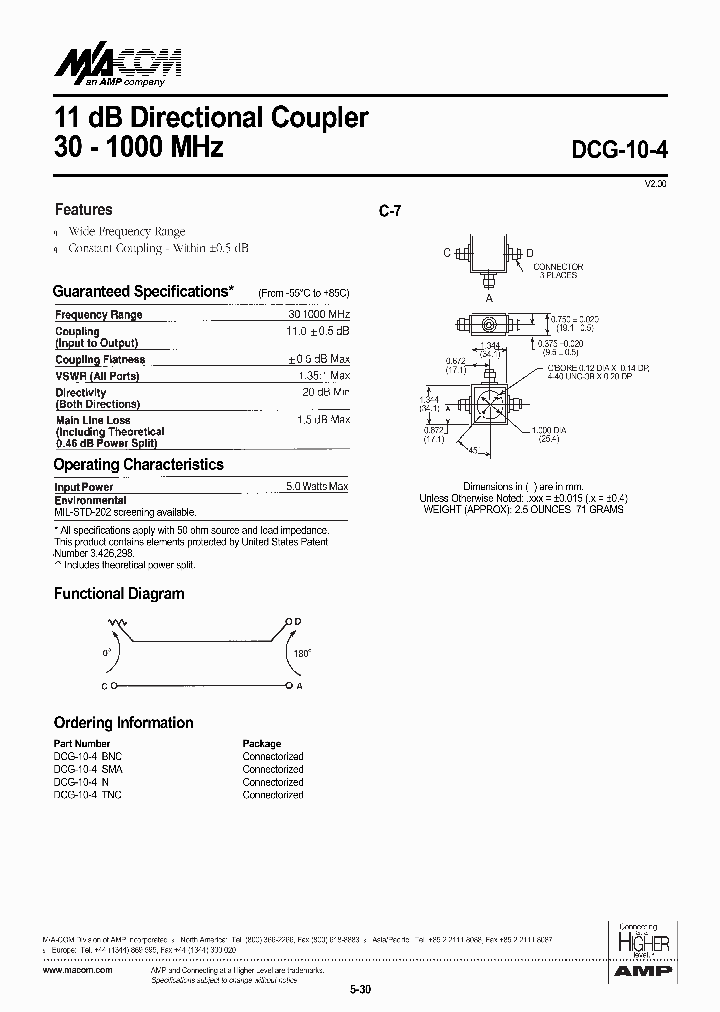 DCG-10-4TNC_1231791.PDF Datasheet