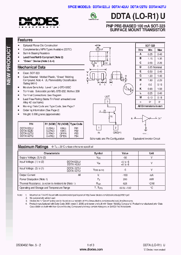 DDTA122TU_1117746.PDF Datasheet