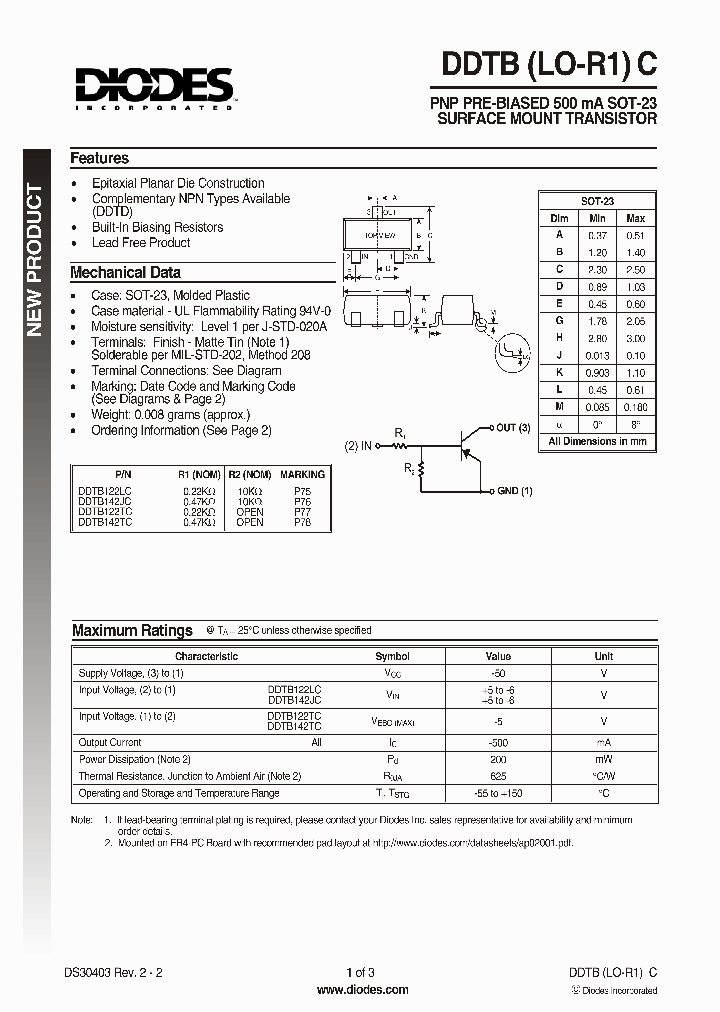 DDTB122TC_1105276.PDF Datasheet