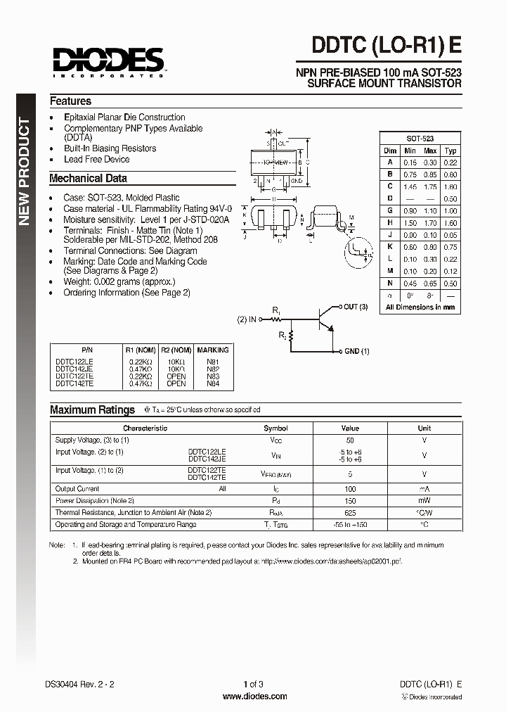 DDTCXXXXE_1105286.PDF Datasheet