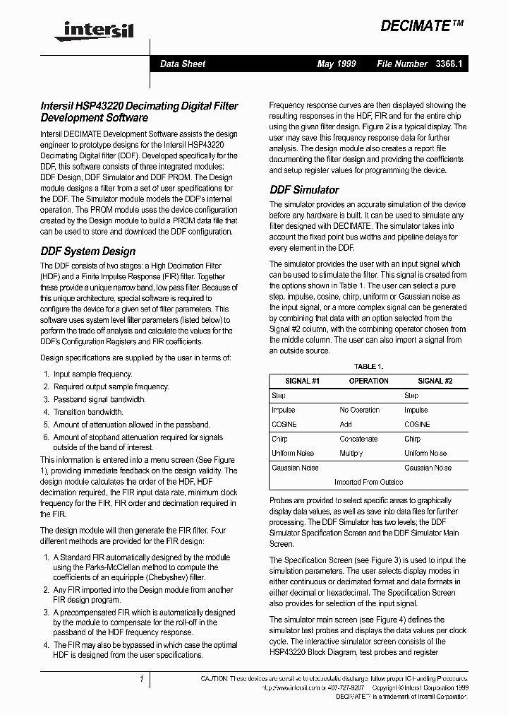 DECIMATE_1232127.PDF Datasheet