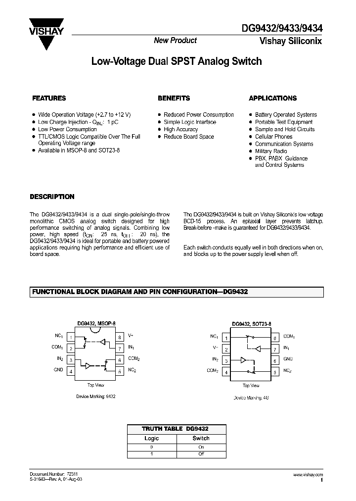 DG9434DS_1232564.PDF Datasheet