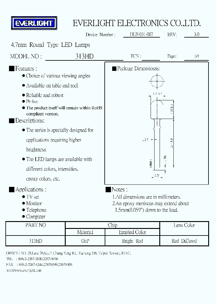 DLE-031-007_1232842.PDF Datasheet