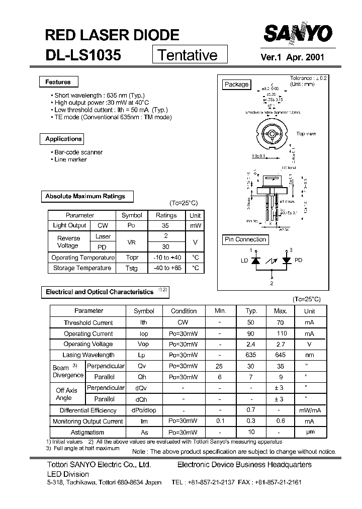 DL-LS1035_1106108.PDF Datasheet