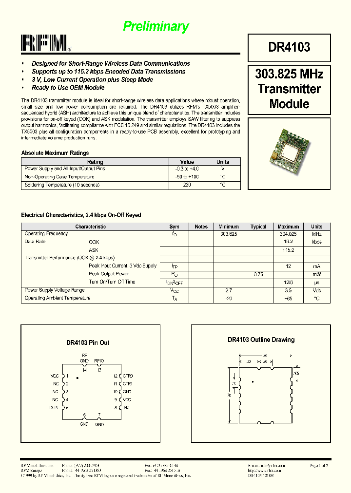 DR4103_1233740.PDF Datasheet
