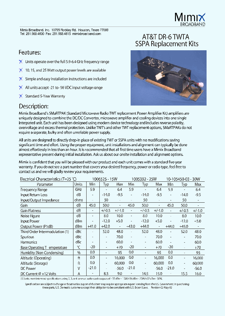 DR-6_1233747.PDF Datasheet