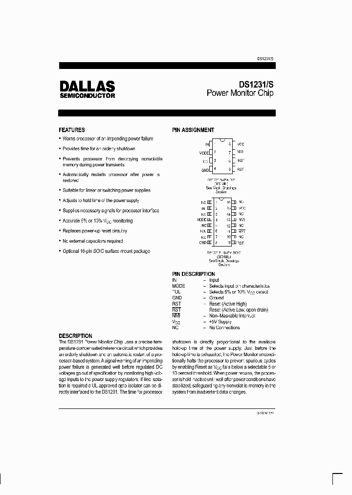 DS1231_902257.PDF Datasheet