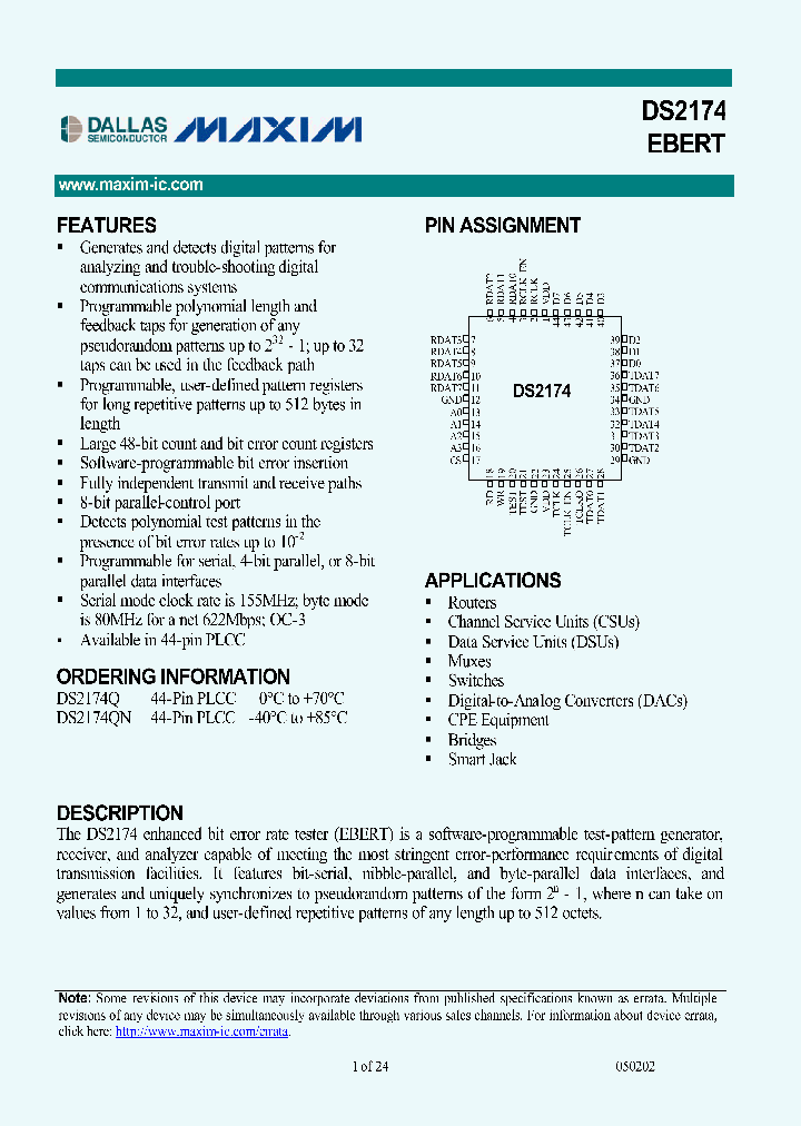 DS2174QN_1234143.PDF Datasheet