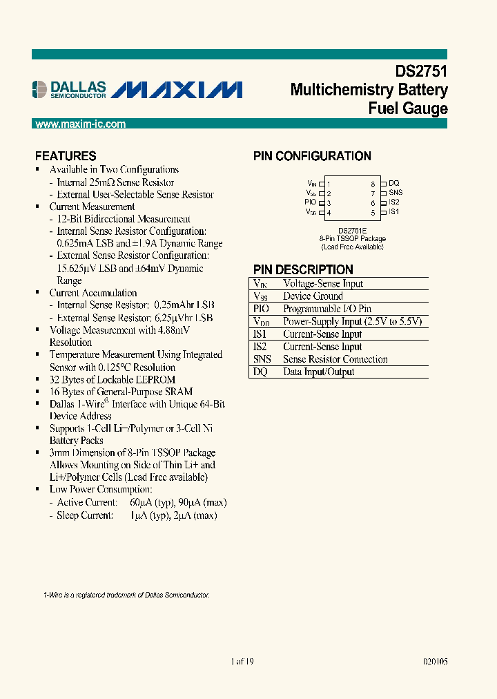 DS2751ETR_1234248.PDF Datasheet