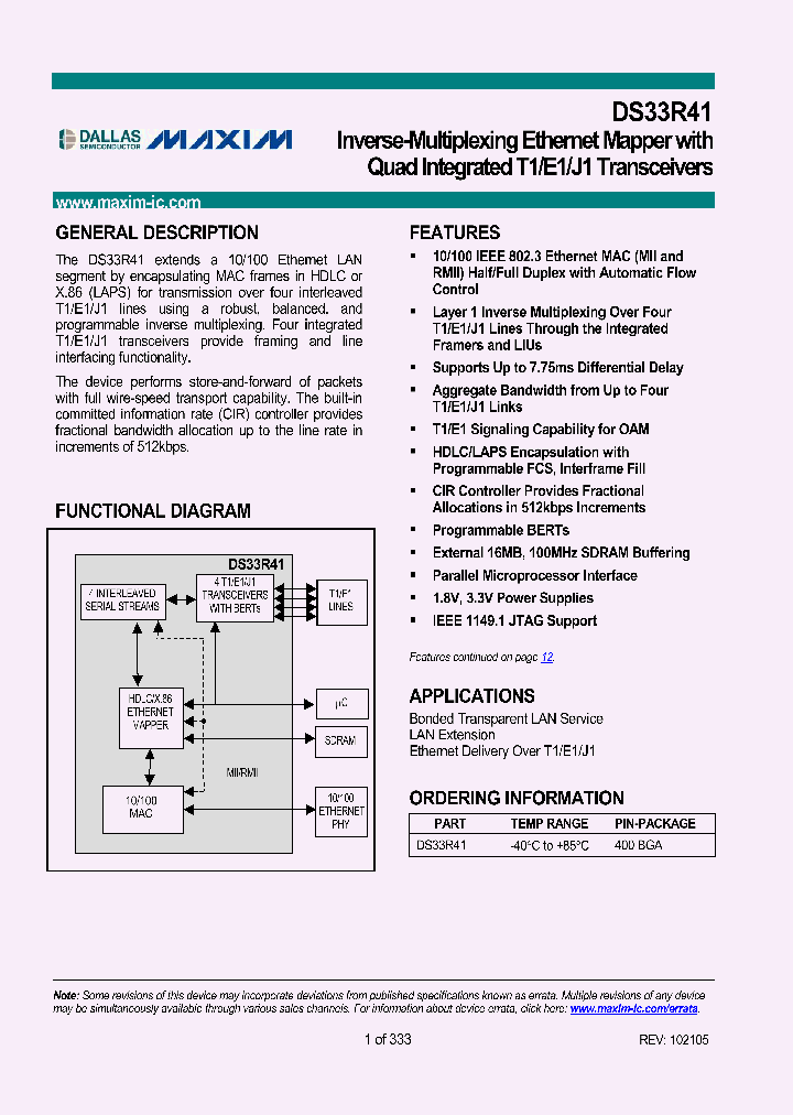 DS33R41_1234309.PDF Datasheet