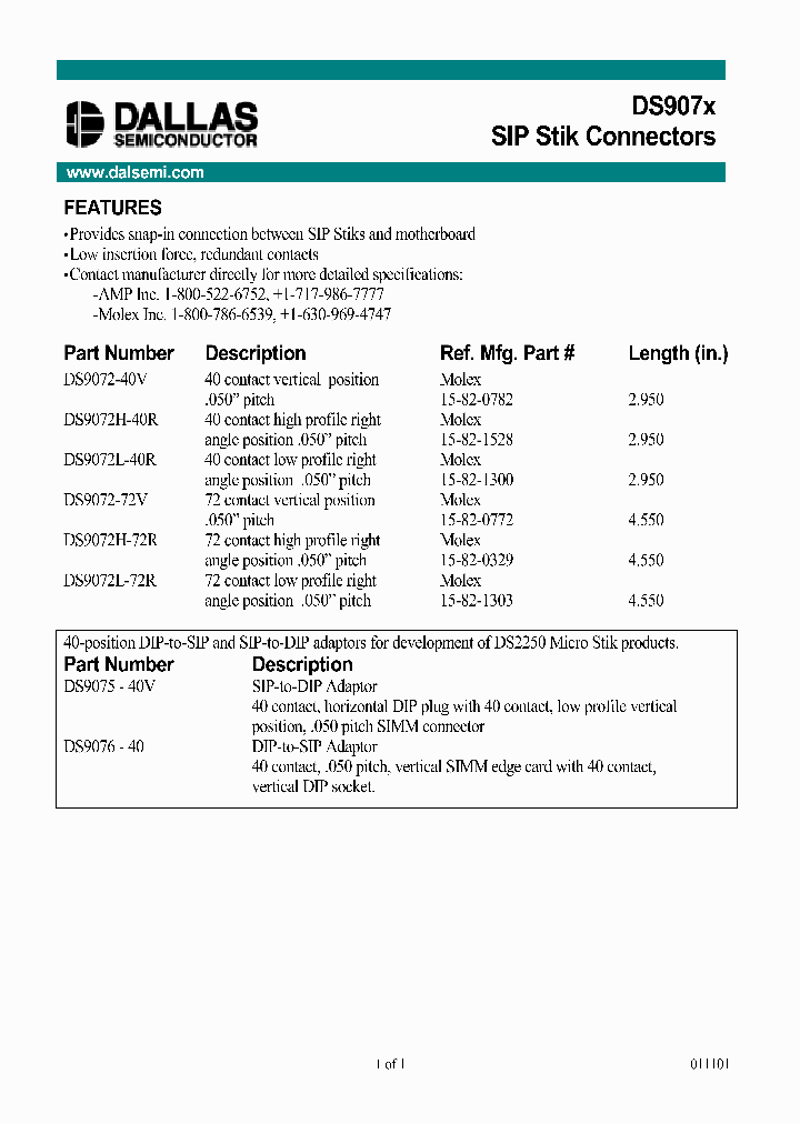 DS9076-40_1234516.PDF Datasheet