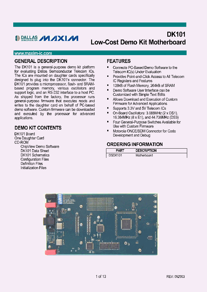 DSDK101_1234660.PDF Datasheet