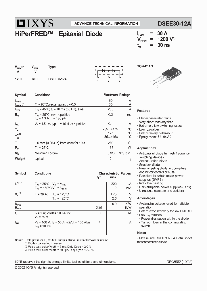 DSEE30-12A_1234668.PDF Datasheet