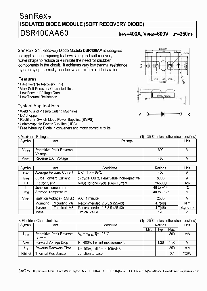 DSR400AA60_1234832.PDF Datasheet