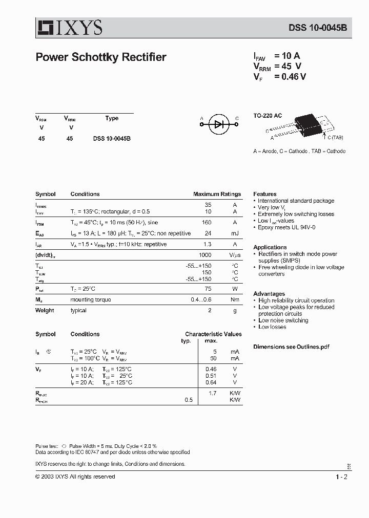 DSS10-0045B_1234836.PDF Datasheet