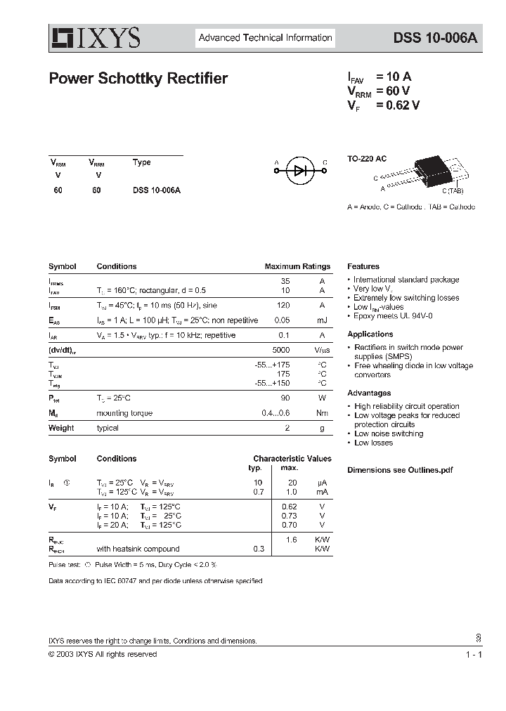 DSS10-006A_1234837.PDF Datasheet