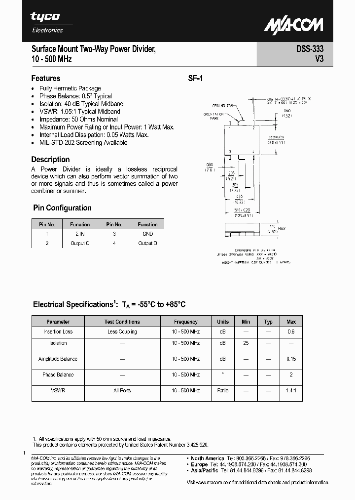 DSS-333_1119383.PDF Datasheet