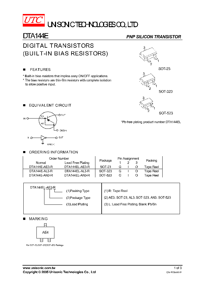 DTA144E_1149415.PDF Datasheet