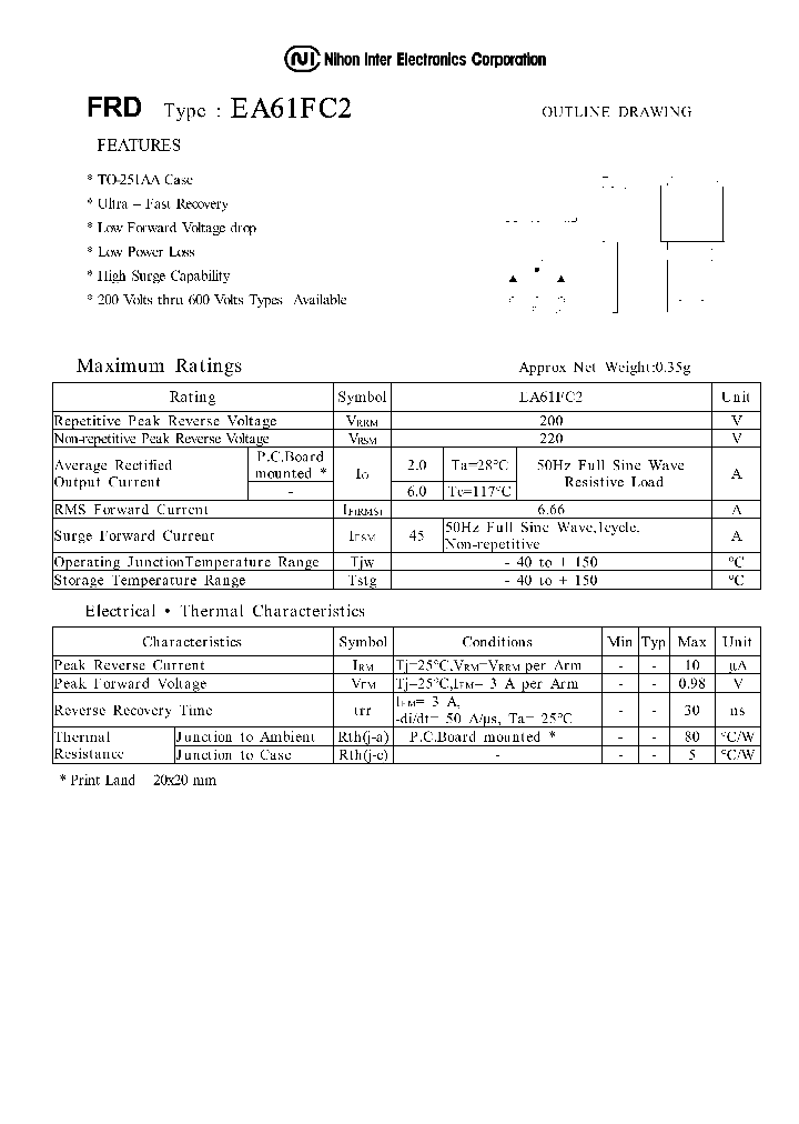 EA61FC2_1235597.PDF Datasheet