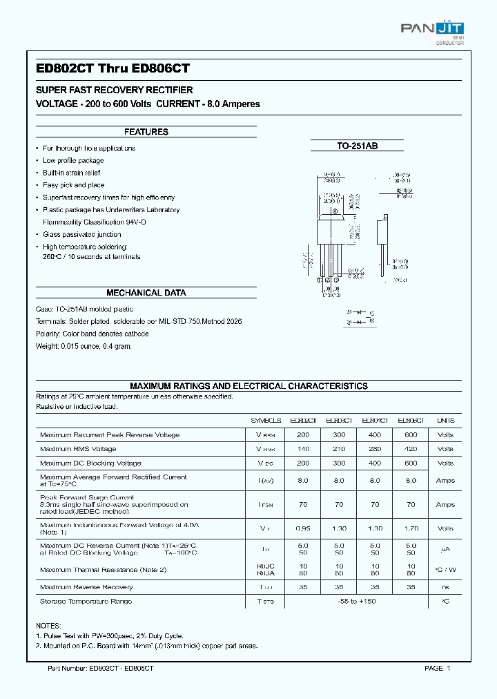 ED806CT_1235897.PDF Datasheet