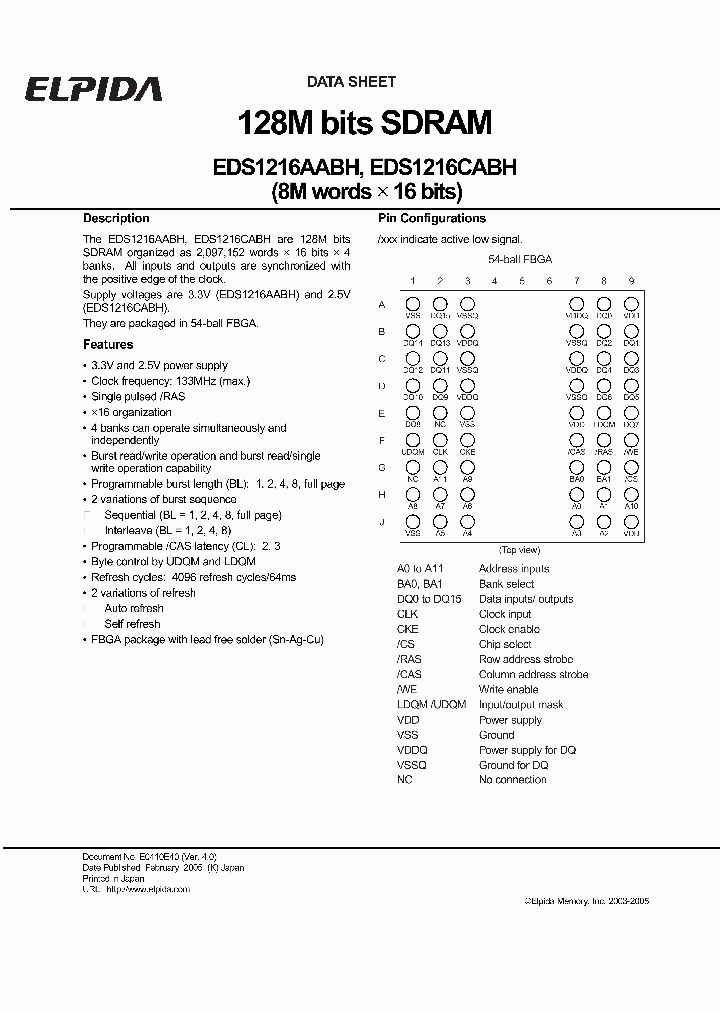 EDS1216AABH_1174158.PDF Datasheet