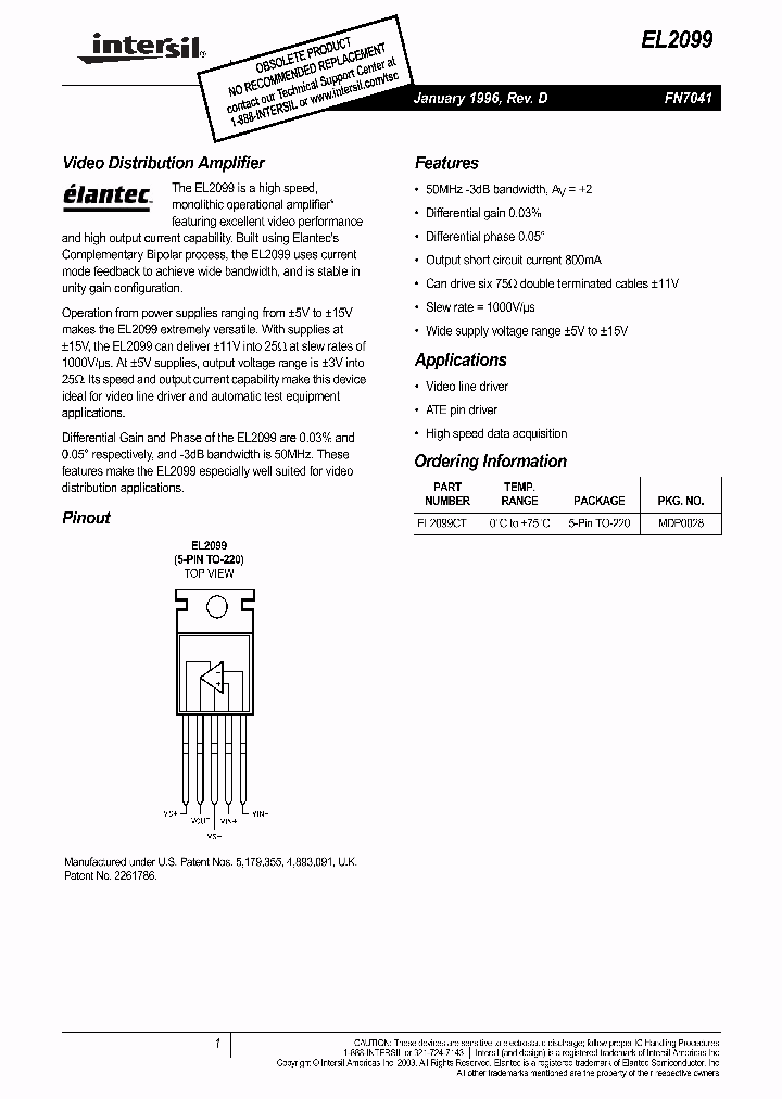 EL2099_1049420.PDF Datasheet