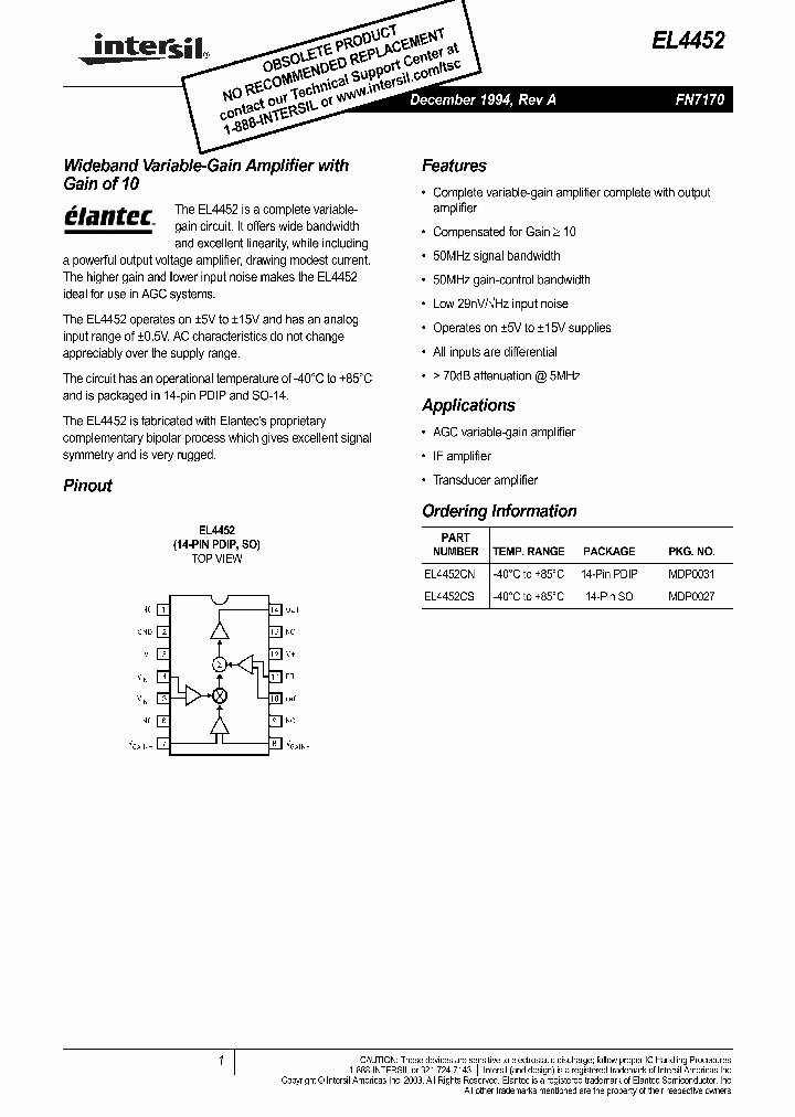 EL4452_1140789.PDF Datasheet