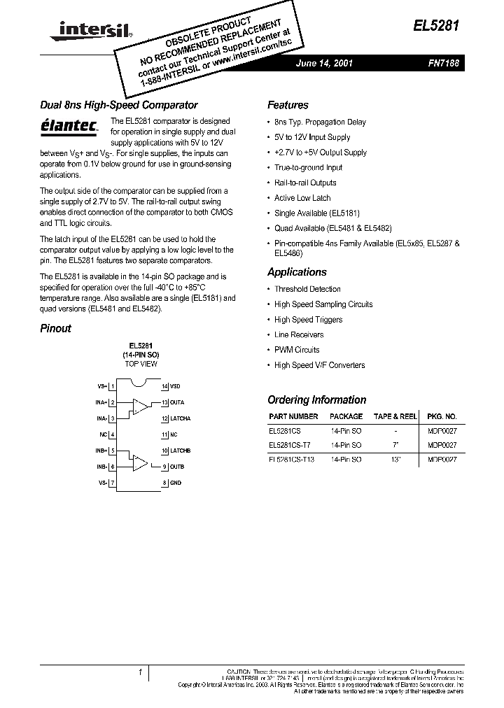 EL5281_1087895.PDF Datasheet