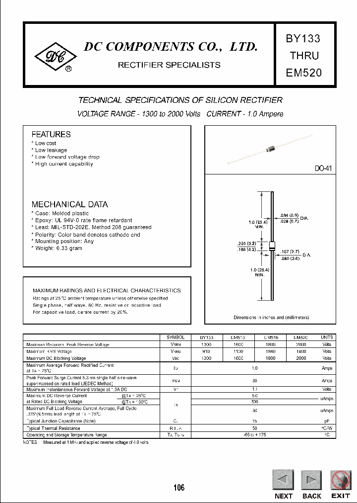 EM520_1236967.PDF Datasheet