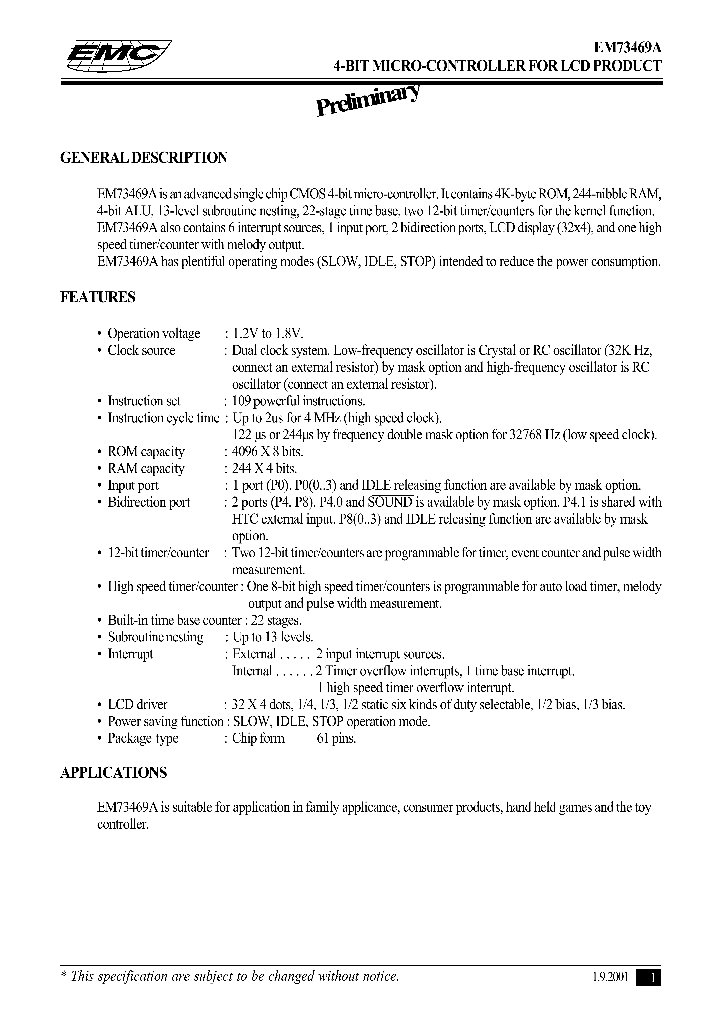 EM73469A_1237050.PDF Datasheet