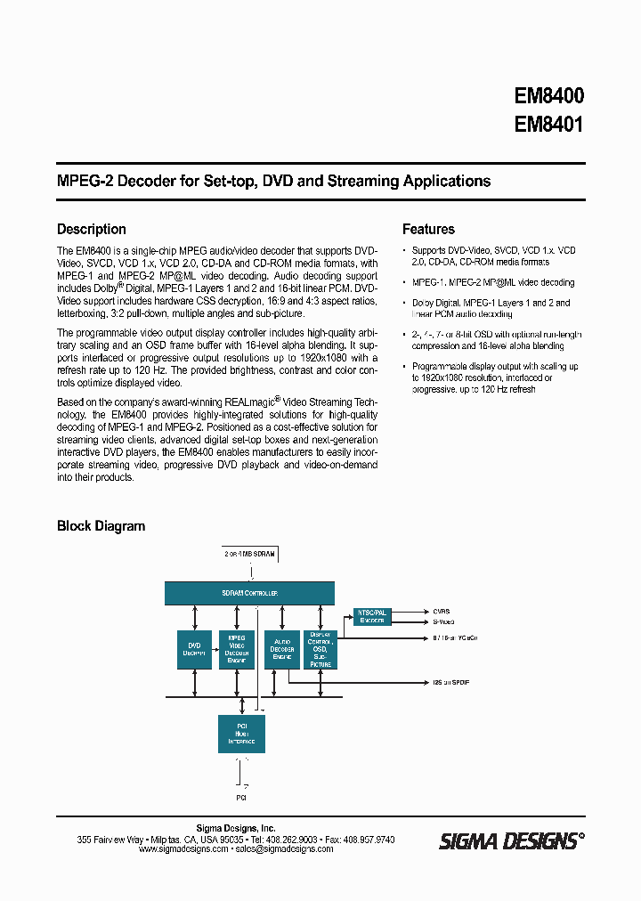 EM8401_1237127.PDF Datasheet