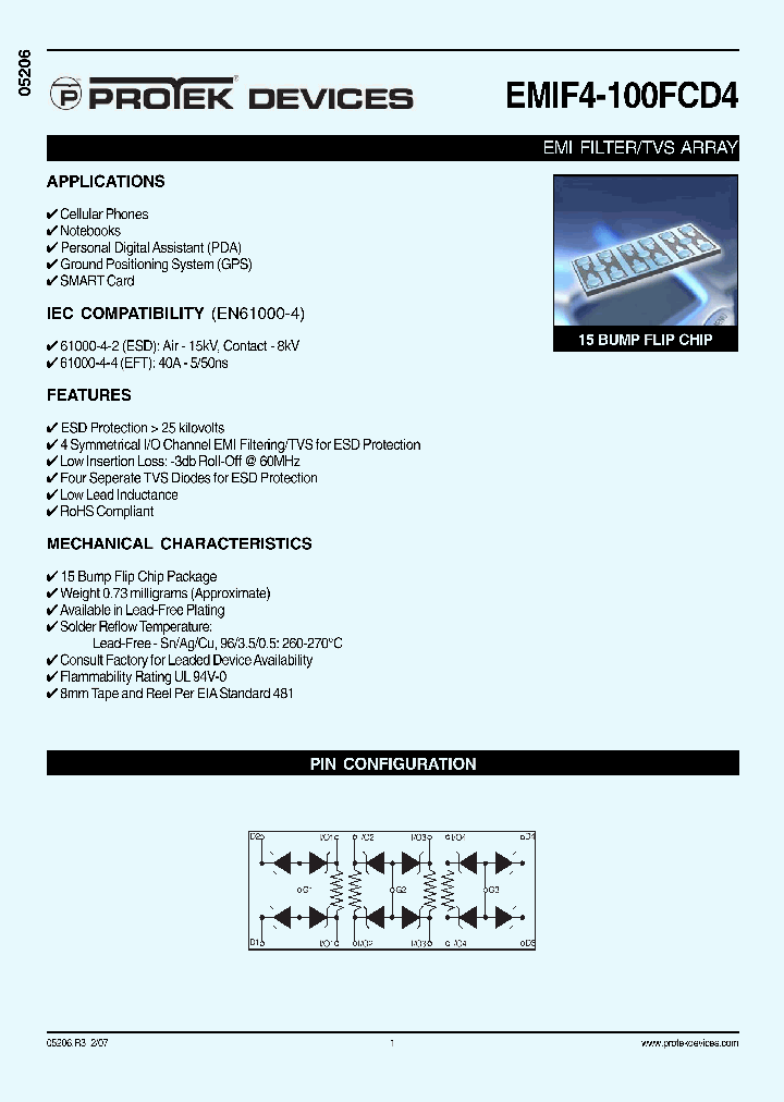 EMIF4-100FCD407_1114374.PDF Datasheet