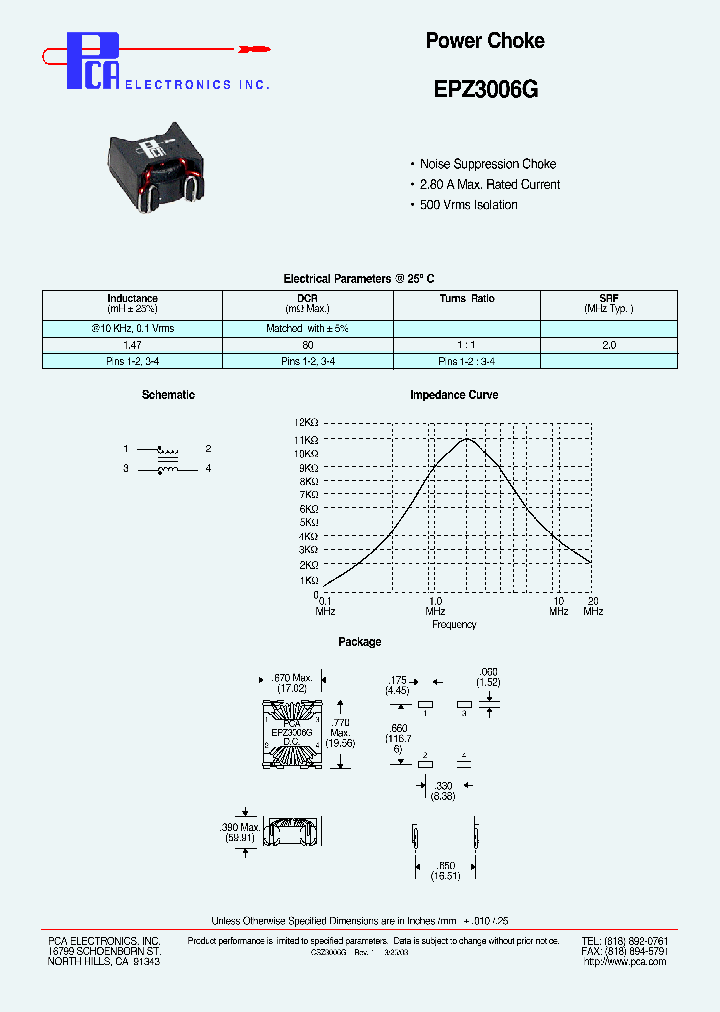 EPZ3006G_1237504.PDF Datasheet