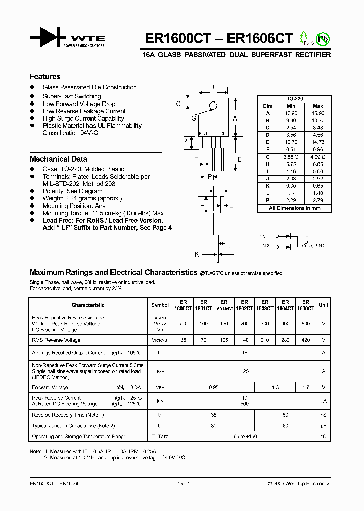 ER1606CT_1237541.PDF Datasheet