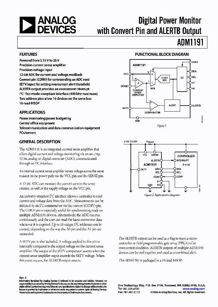 EVAL-ADM1191EBZ1_1238281.PDF Datasheet