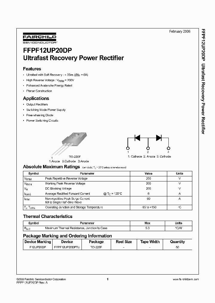 FFPF12UP20DP_1116014.PDF Datasheet