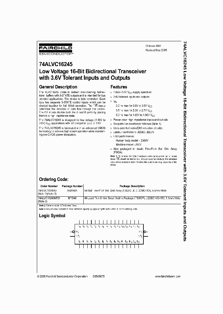 F74ALVC16245_1106106.PDF Datasheet