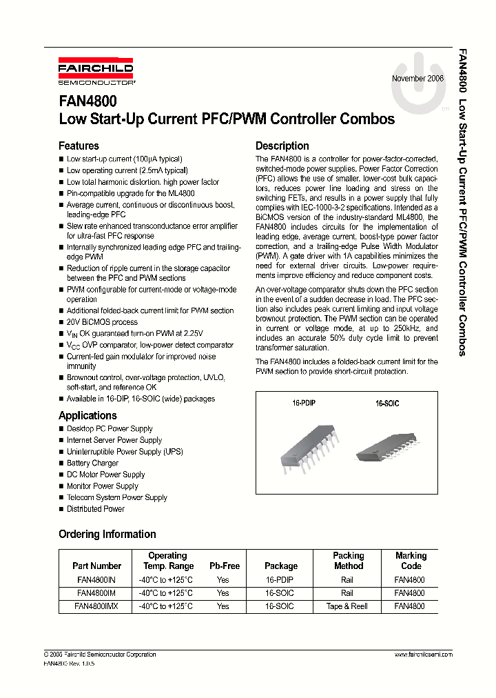 FAN4800IMX_717672.PDF Datasheet